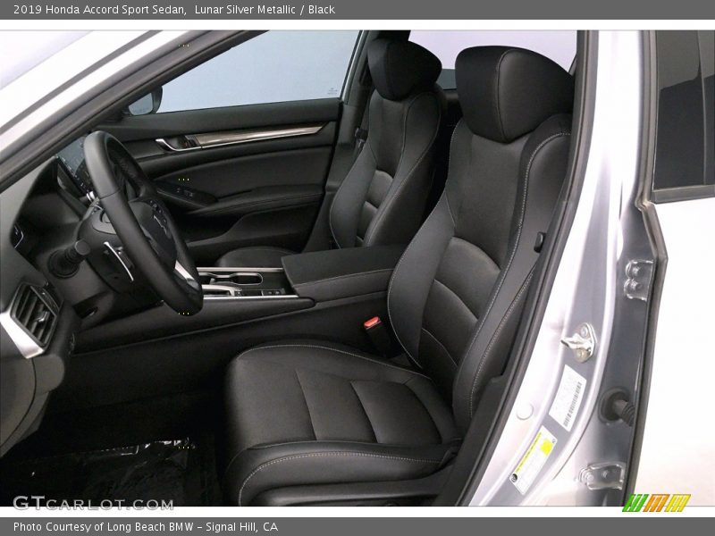 Lunar Silver Metallic / Black 2019 Honda Accord Sport Sedan
