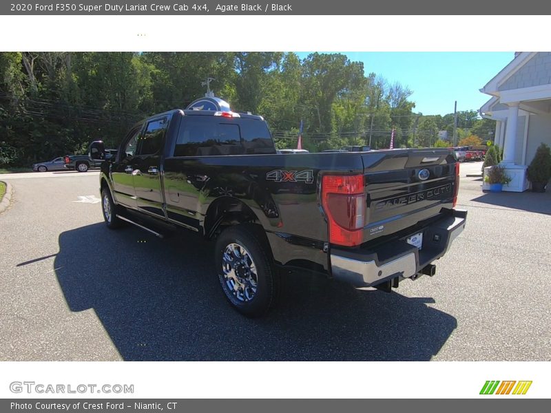 Agate Black / Black 2020 Ford F350 Super Duty Lariat Crew Cab 4x4