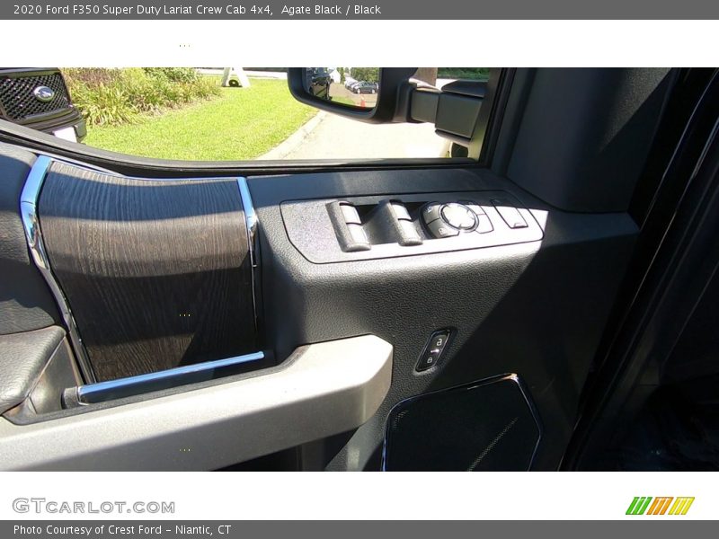 Agate Black / Black 2020 Ford F350 Super Duty Lariat Crew Cab 4x4