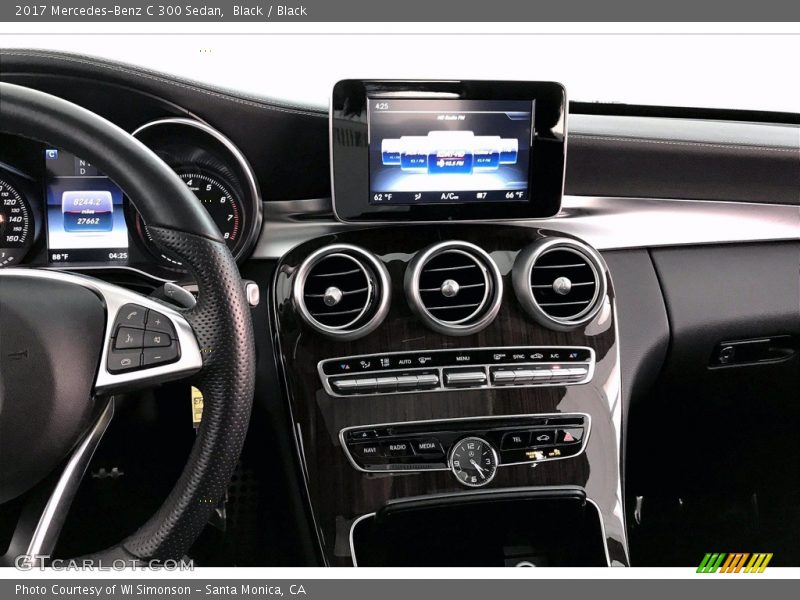Black / Black 2017 Mercedes-Benz C 300 Sedan