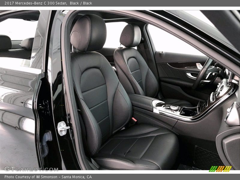Black / Black 2017 Mercedes-Benz C 300 Sedan