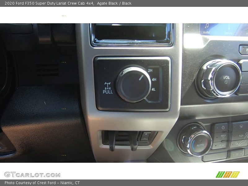 Agate Black / Black 2020 Ford F350 Super Duty Lariat Crew Cab 4x4