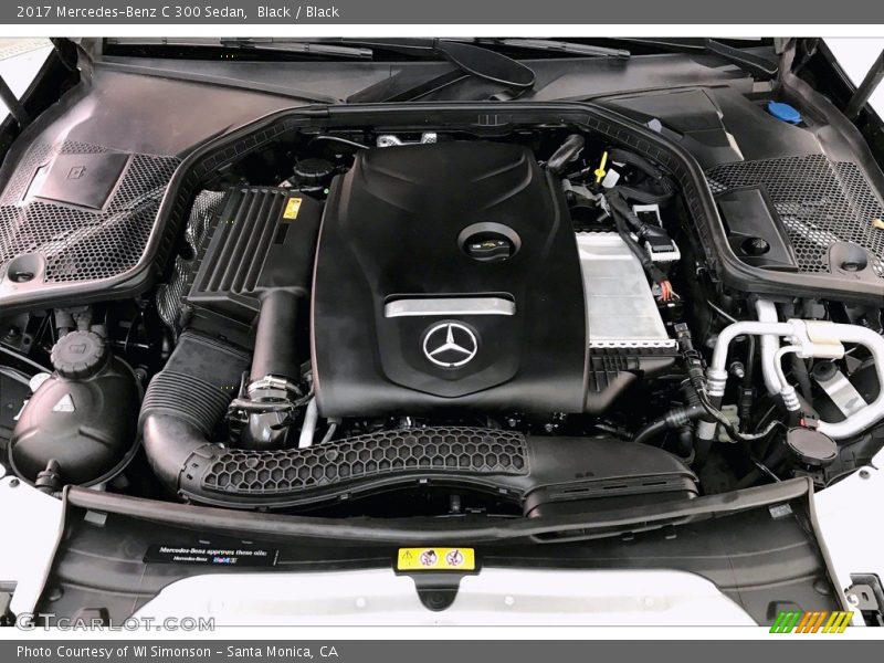 Black / Black 2017 Mercedes-Benz C 300 Sedan
