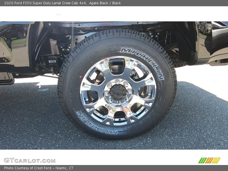 Agate Black / Black 2020 Ford F350 Super Duty Lariat Crew Cab 4x4