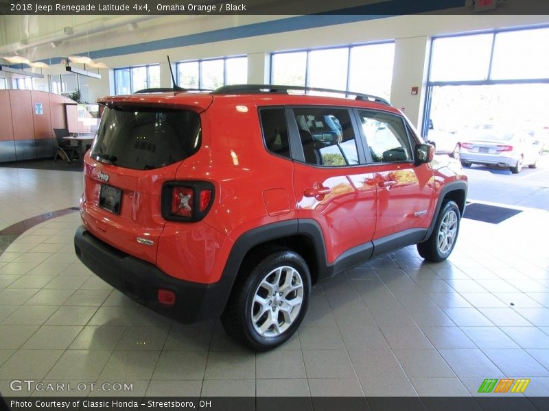 Omaha Orange / Black 2018 Jeep Renegade Latitude 4x4