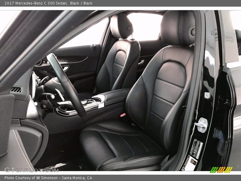 Black / Black 2017 Mercedes-Benz C 300 Sedan