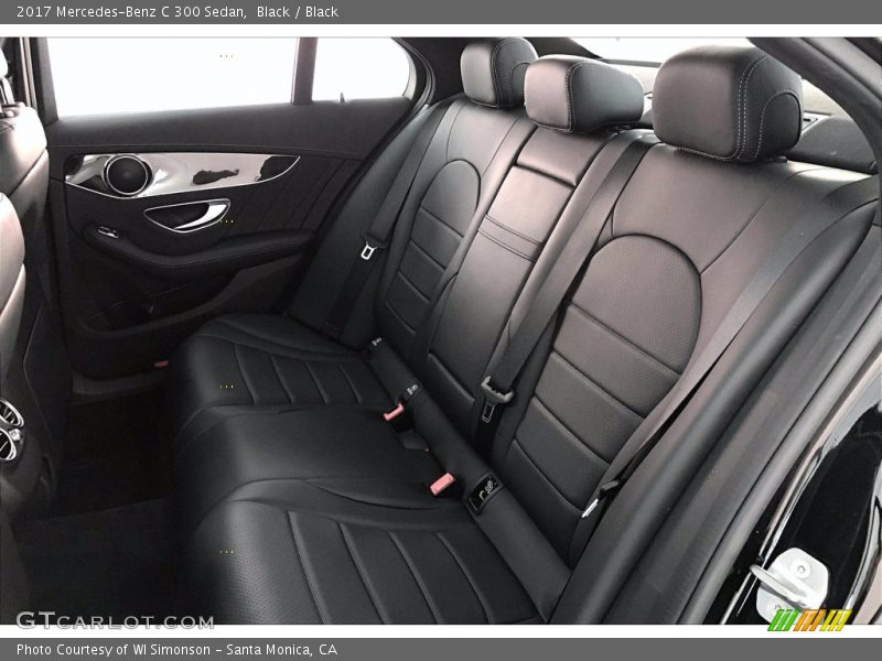 Black / Black 2017 Mercedes-Benz C 300 Sedan