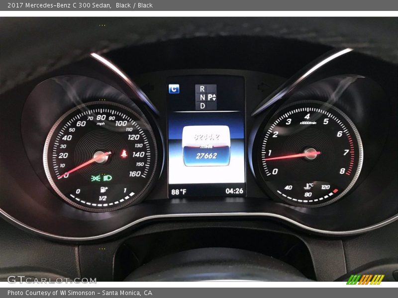 Black / Black 2017 Mercedes-Benz C 300 Sedan