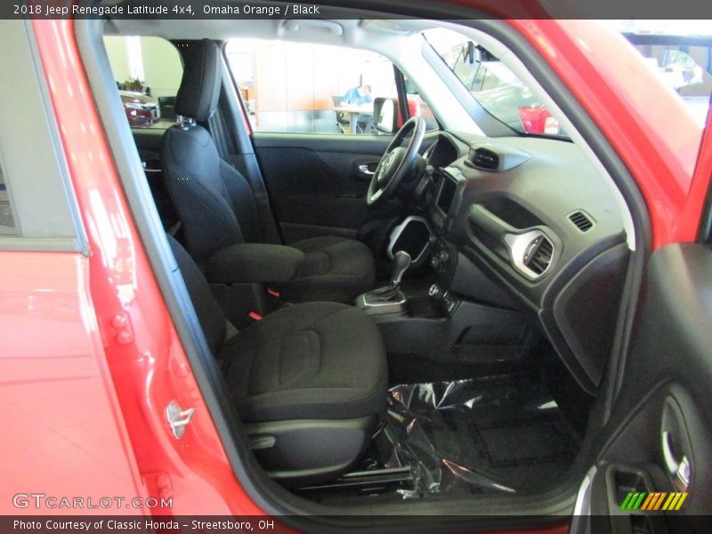 Omaha Orange / Black 2018 Jeep Renegade Latitude 4x4