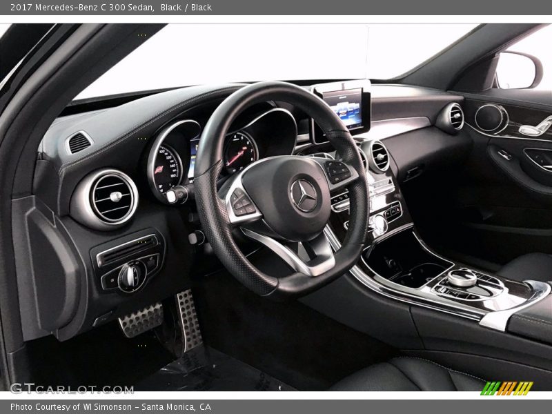 Black / Black 2017 Mercedes-Benz C 300 Sedan