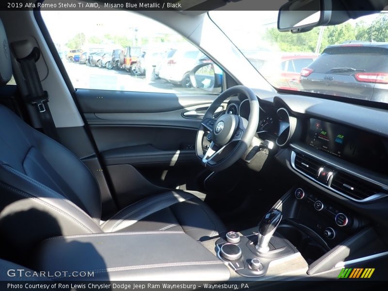 Misano Blue Metallic / Black 2019 Alfa Romeo Stelvio Ti AWD