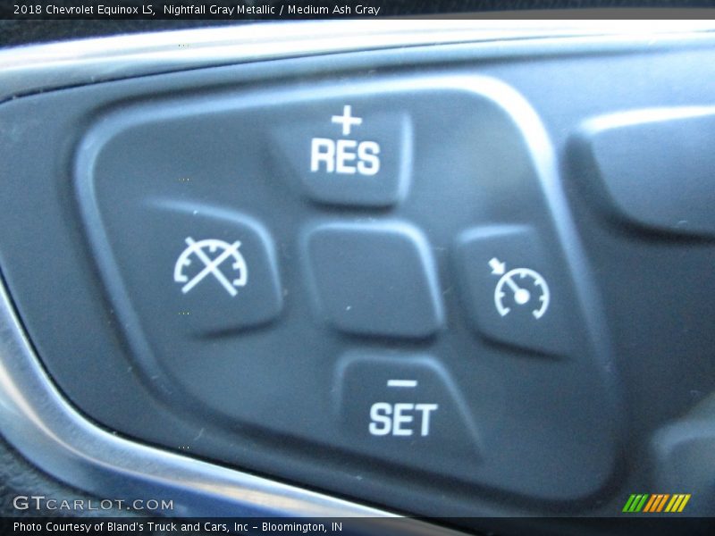 Nightfall Gray Metallic / Medium Ash Gray 2018 Chevrolet Equinox LS