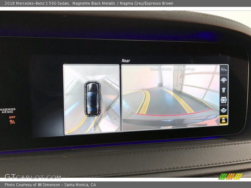 Magnetite Black Metallic / Magma Grey/Espresso Brown 2018 Mercedes-Benz S 560 Sedan