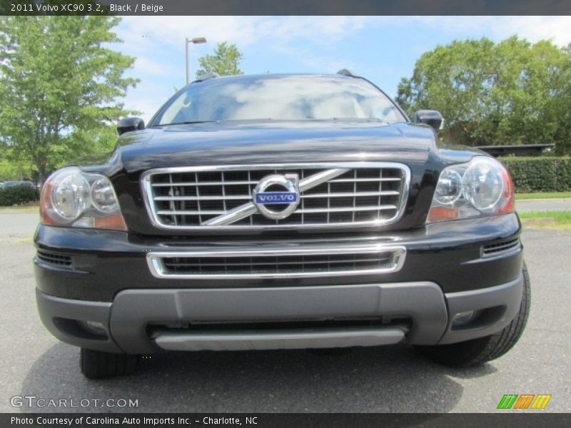 Black / Beige 2011 Volvo XC90 3.2