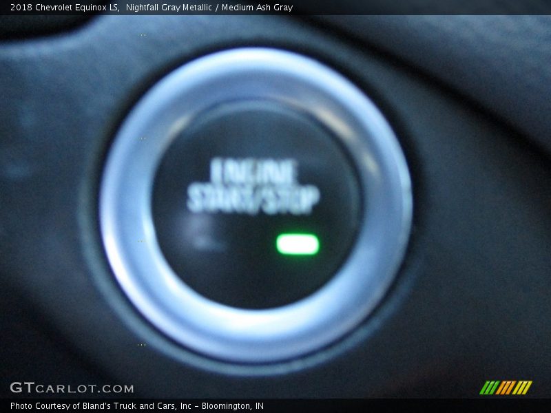 Nightfall Gray Metallic / Medium Ash Gray 2018 Chevrolet Equinox LS