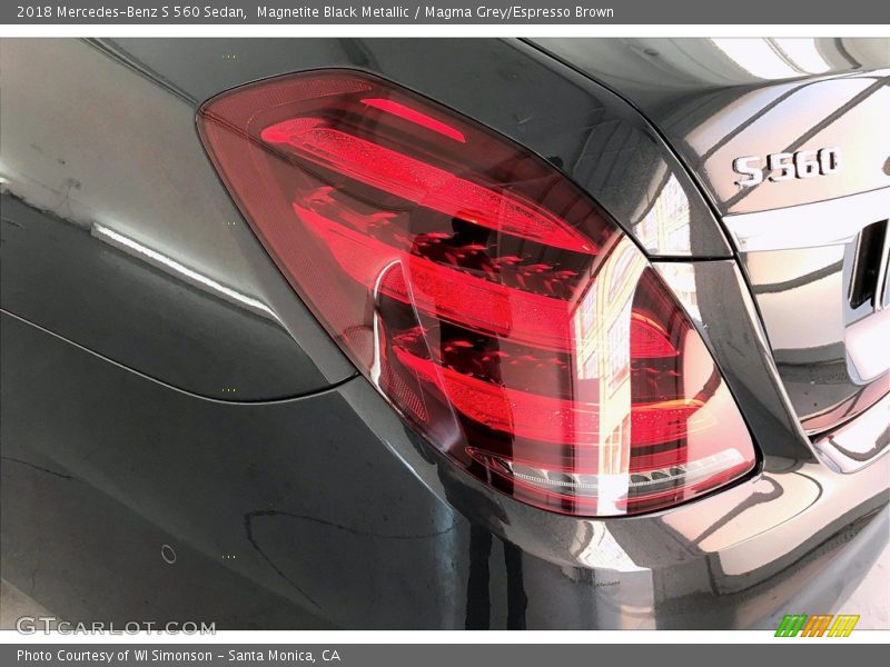 Magnetite Black Metallic / Magma Grey/Espresso Brown 2018 Mercedes-Benz S 560 Sedan