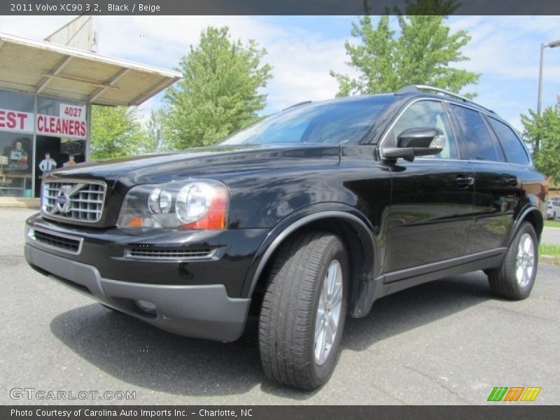 Black / Beige 2011 Volvo XC90 3.2