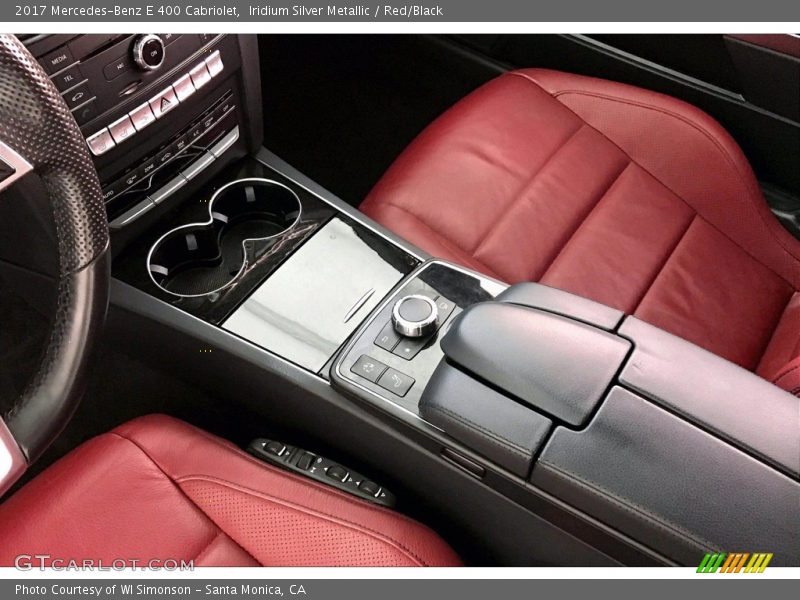 Iridium Silver Metallic / Red/Black 2017 Mercedes-Benz E 400 Cabriolet