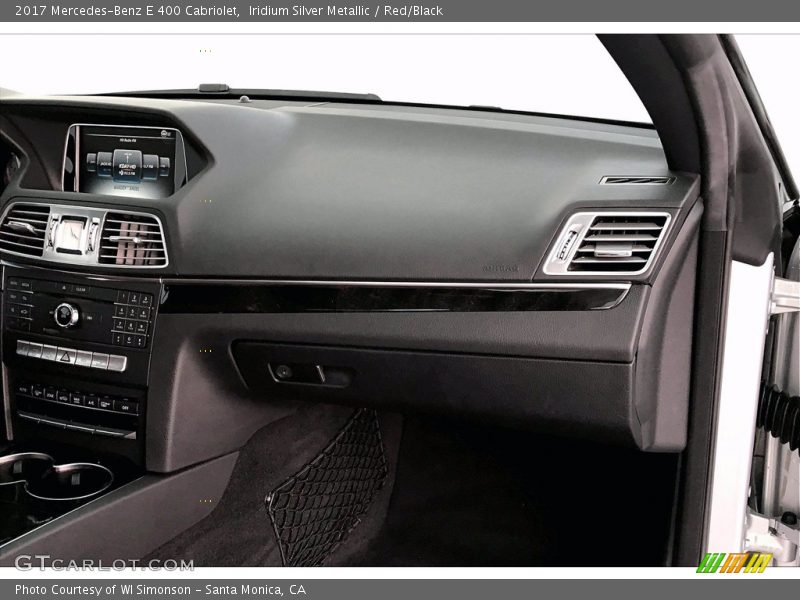 Iridium Silver Metallic / Red/Black 2017 Mercedes-Benz E 400 Cabriolet