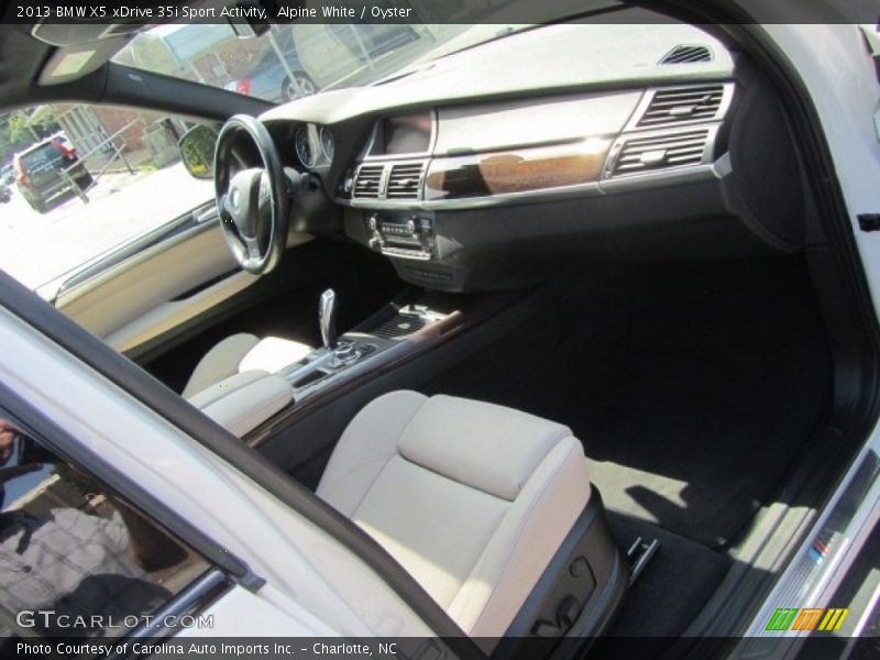 Alpine White / Oyster 2013 BMW X5 xDrive 35i Sport Activity
