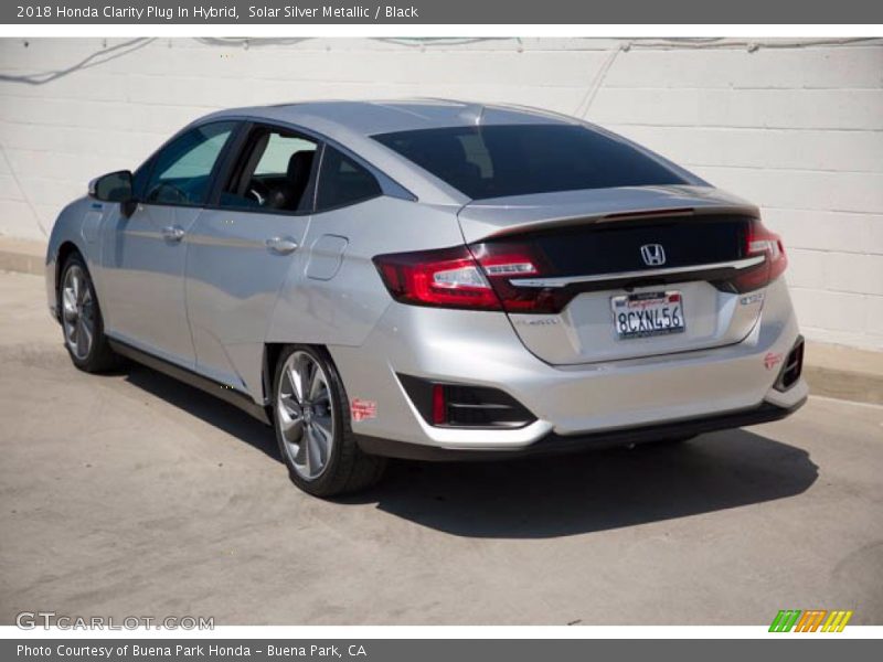 Solar Silver Metallic / Black 2018 Honda Clarity Plug In Hybrid