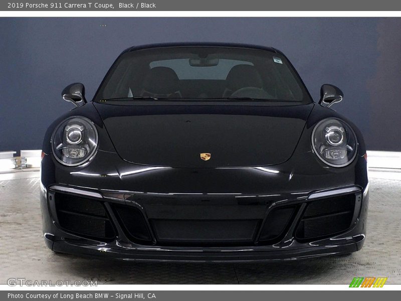 Black / Black 2019 Porsche 911 Carrera T Coupe