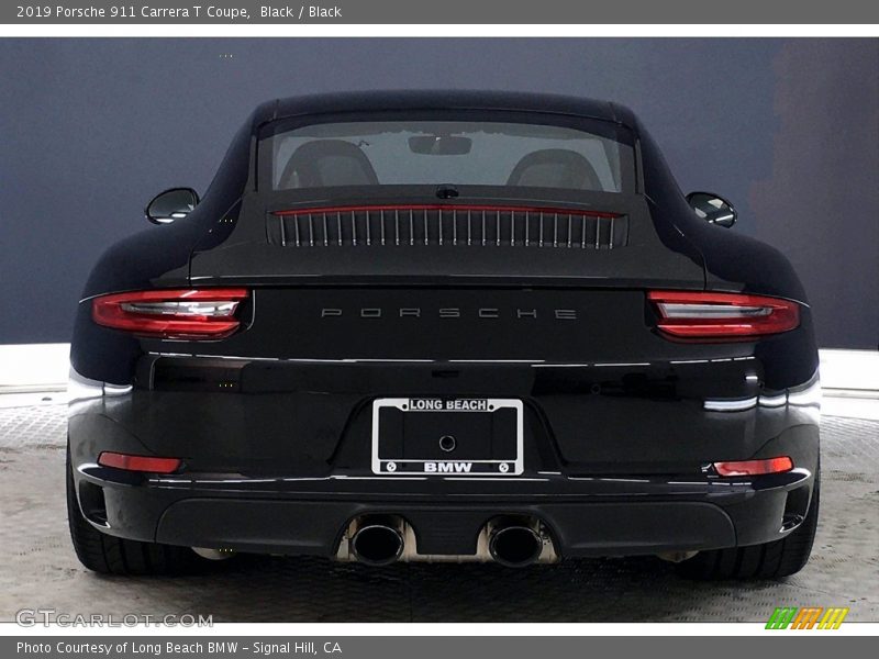 Black / Black 2019 Porsche 911 Carrera T Coupe