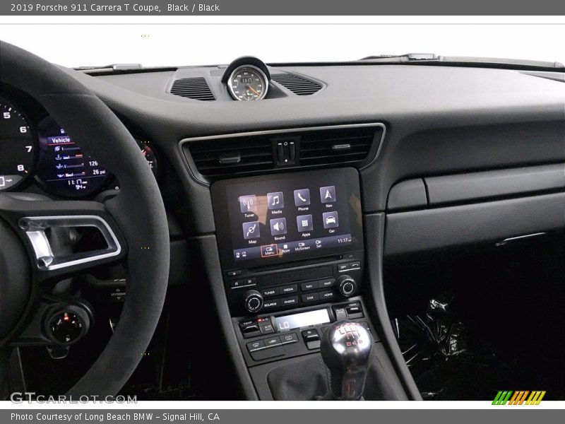 Controls of 2019 911 Carrera T Coupe