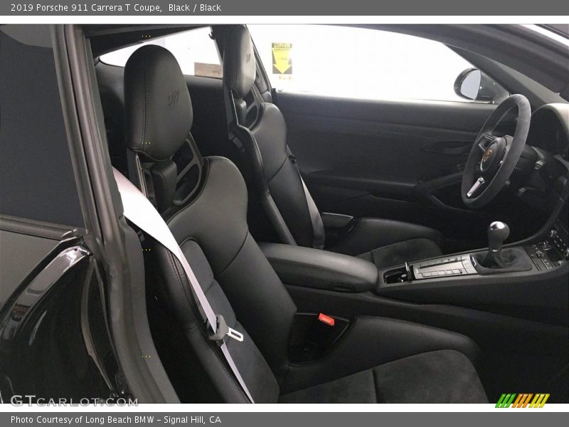 Front Seat of 2019 911 Carrera T Coupe