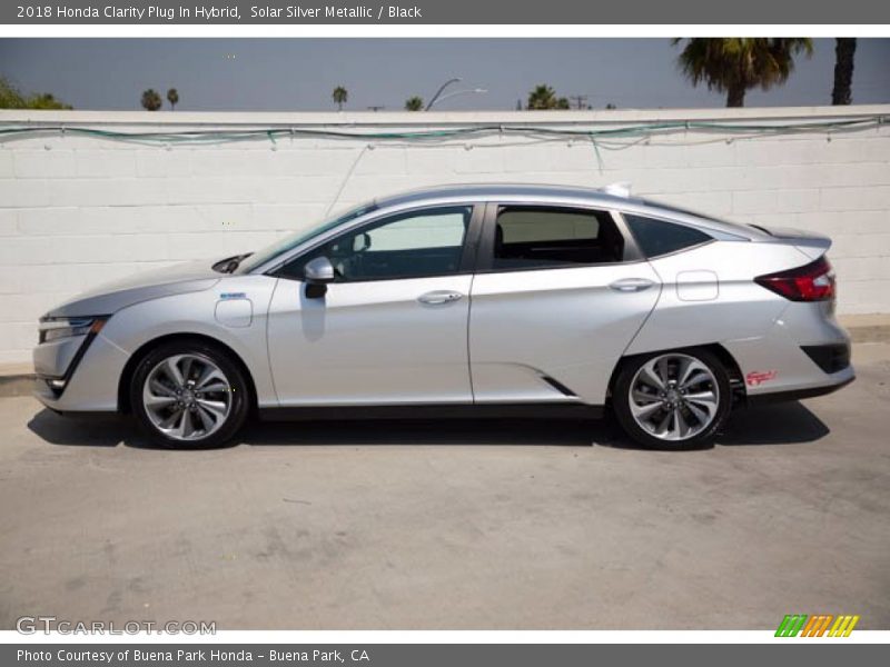Solar Silver Metallic / Black 2018 Honda Clarity Plug In Hybrid