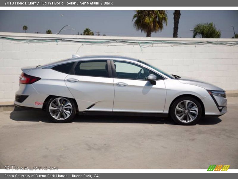 Solar Silver Metallic / Black 2018 Honda Clarity Plug In Hybrid