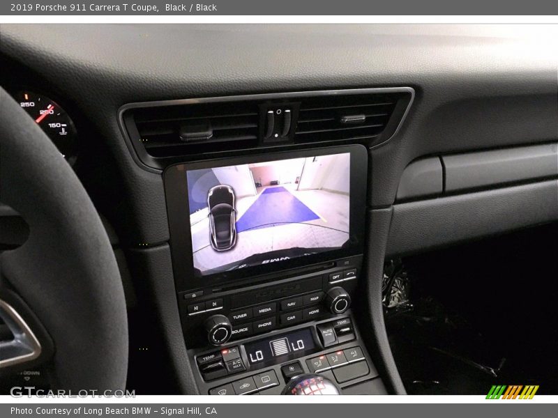 Controls of 2019 911 Carrera T Coupe