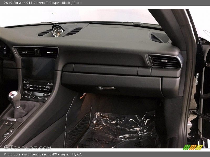 Dashboard of 2019 911 Carrera T Coupe