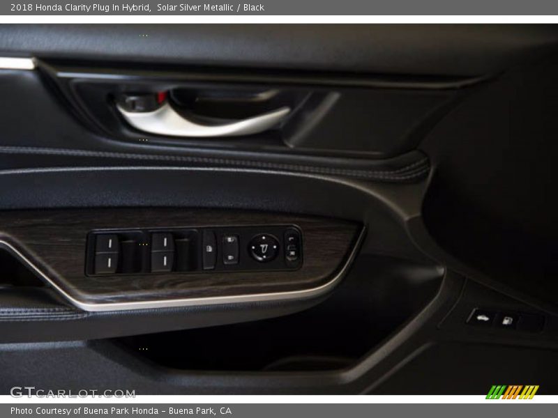 Solar Silver Metallic / Black 2018 Honda Clarity Plug In Hybrid