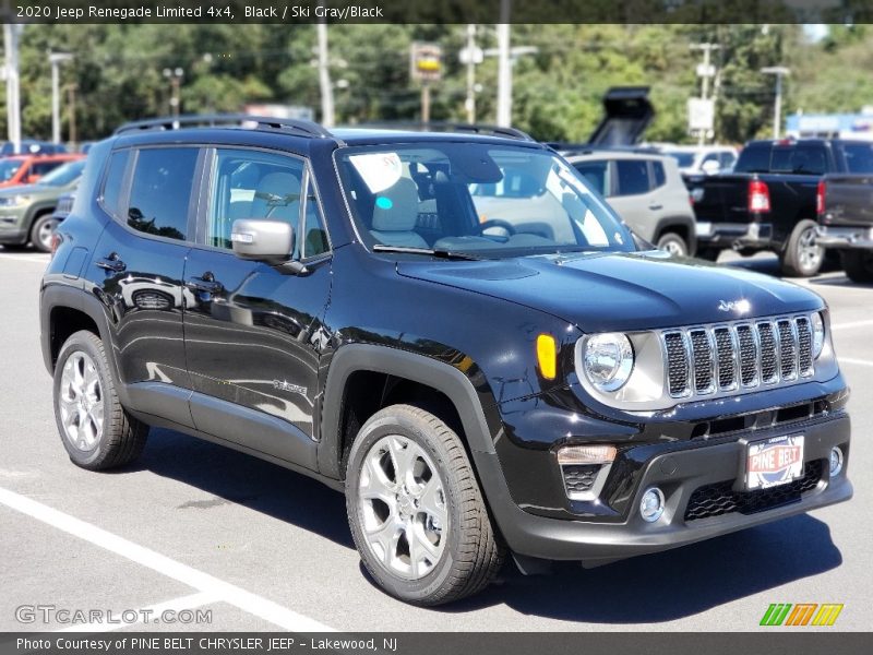 Black / Ski Gray/Black 2020 Jeep Renegade Limited 4x4