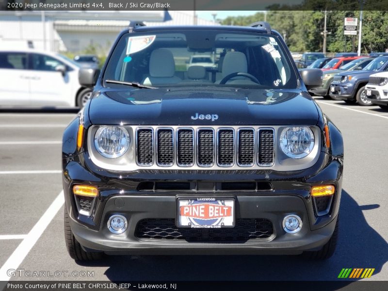 Black / Ski Gray/Black 2020 Jeep Renegade Limited 4x4