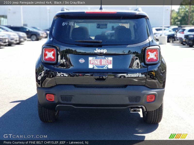 Black / Ski Gray/Black 2020 Jeep Renegade Limited 4x4