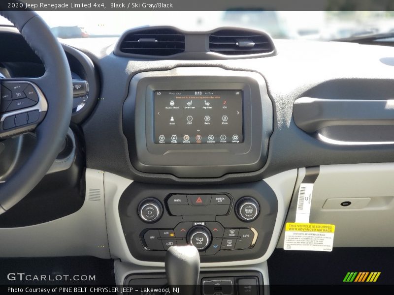Black / Ski Gray/Black 2020 Jeep Renegade Limited 4x4