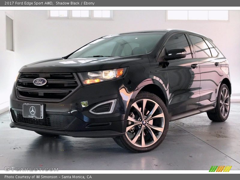 Shadow Black / Ebony 2017 Ford Edge Sport AWD