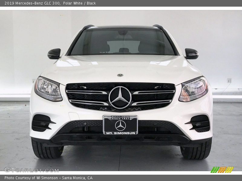 Polar White / Black 2019 Mercedes-Benz GLC 300