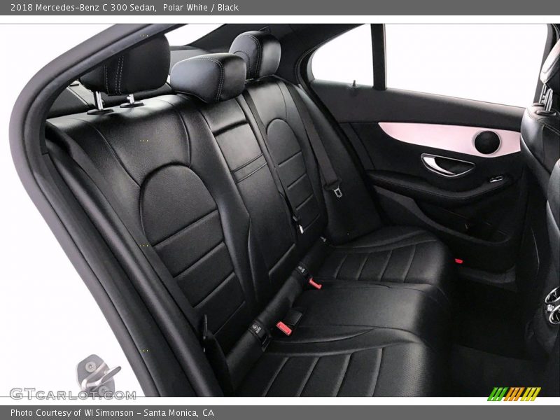 Polar White / Black 2018 Mercedes-Benz C 300 Sedan