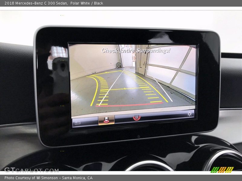 Polar White / Black 2018 Mercedes-Benz C 300 Sedan