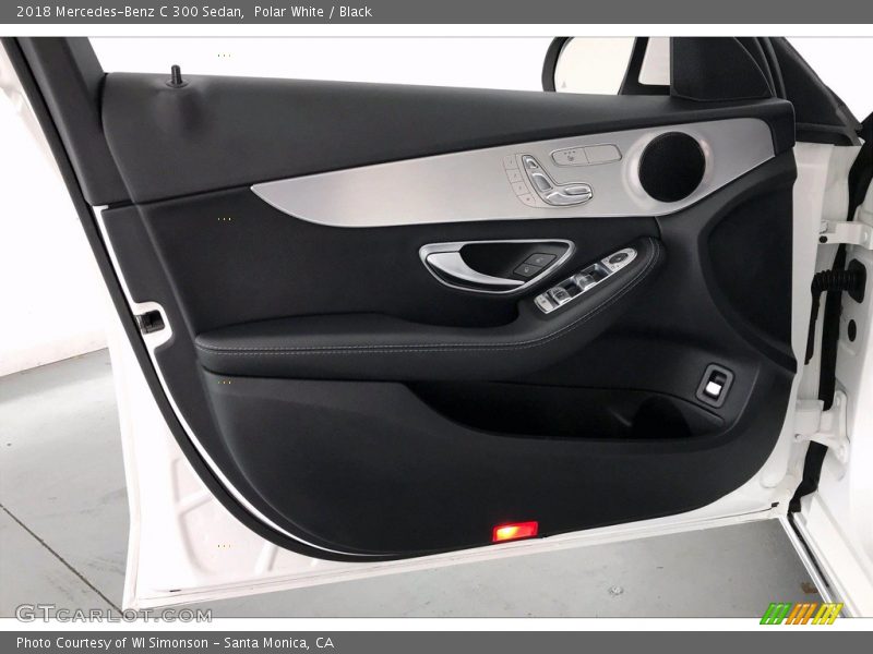 Polar White / Black 2018 Mercedes-Benz C 300 Sedan