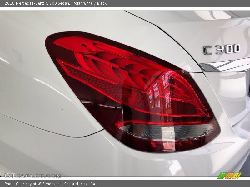 Polar White / Black 2018 Mercedes-Benz C 300 Sedan