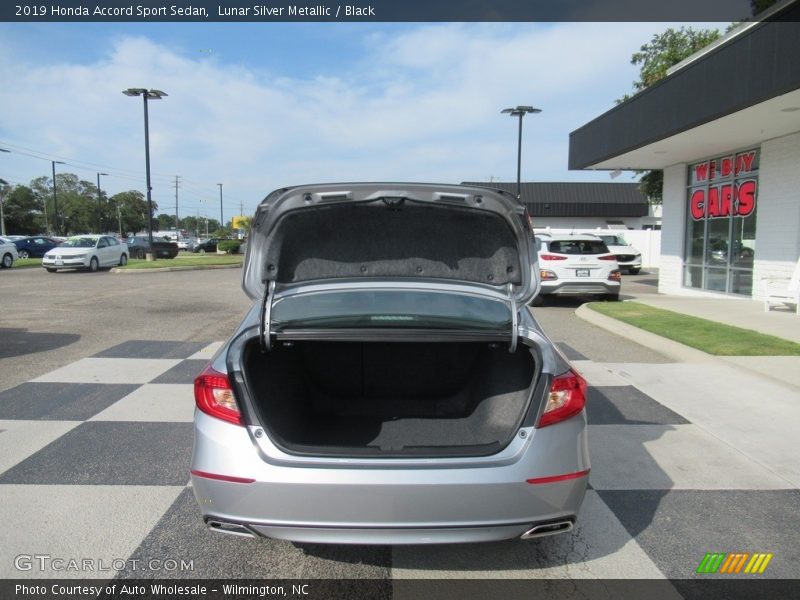 Lunar Silver Metallic / Black 2019 Honda Accord Sport Sedan