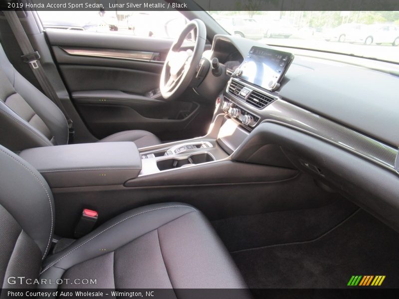 Lunar Silver Metallic / Black 2019 Honda Accord Sport Sedan