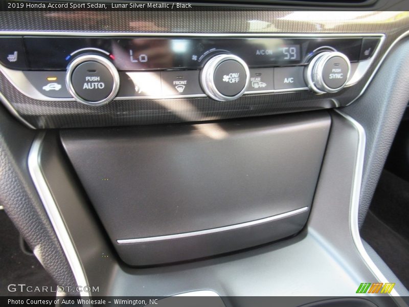 Lunar Silver Metallic / Black 2019 Honda Accord Sport Sedan