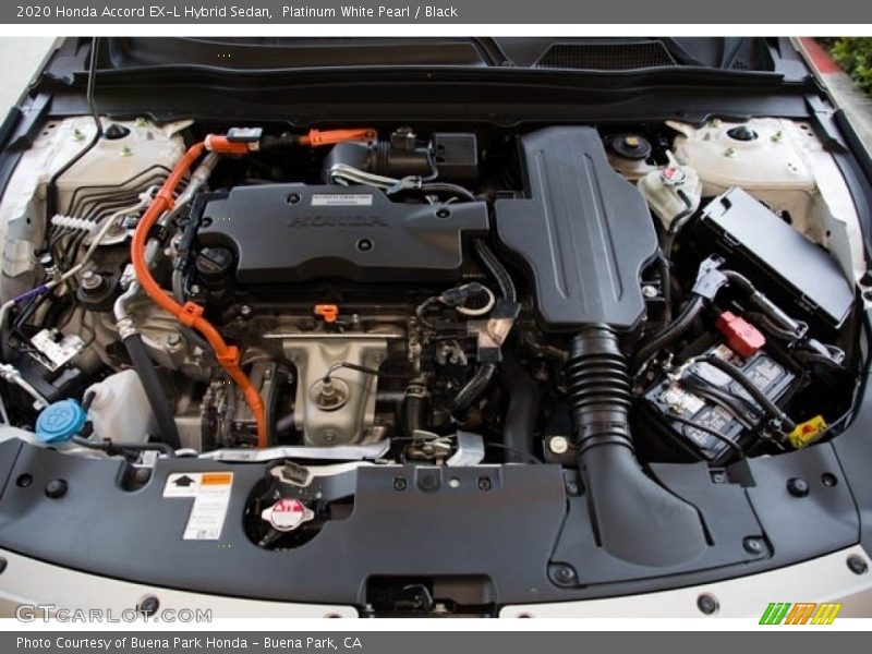 2020 Accord EX-L Hybrid Sedan Engine - 2.0 Liter DOHC 16-Valve VTEC 4 Cylinder Gasoline/Electric Hybrid