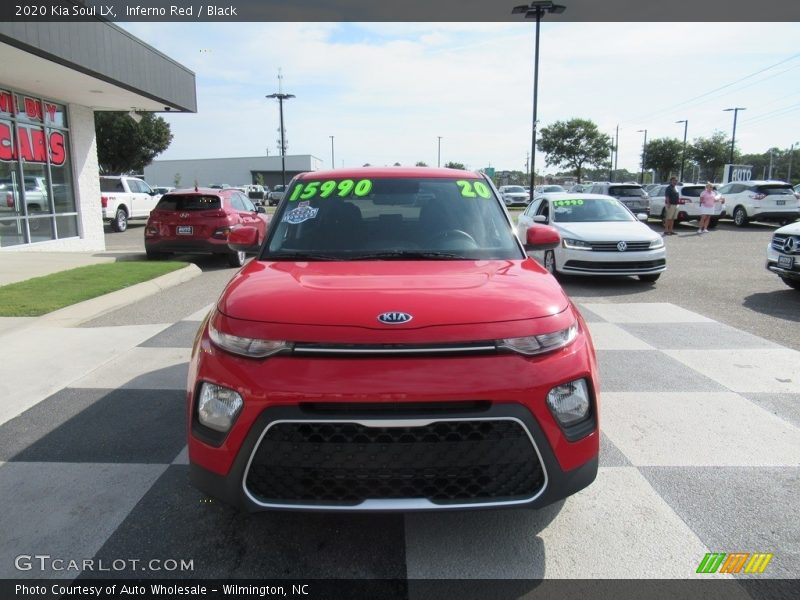 Inferno Red / Black 2020 Kia Soul LX