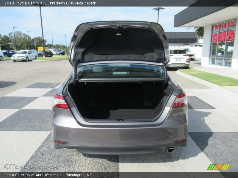 Predawn Gray Mica / Black 2018 Toyota Camry XLE